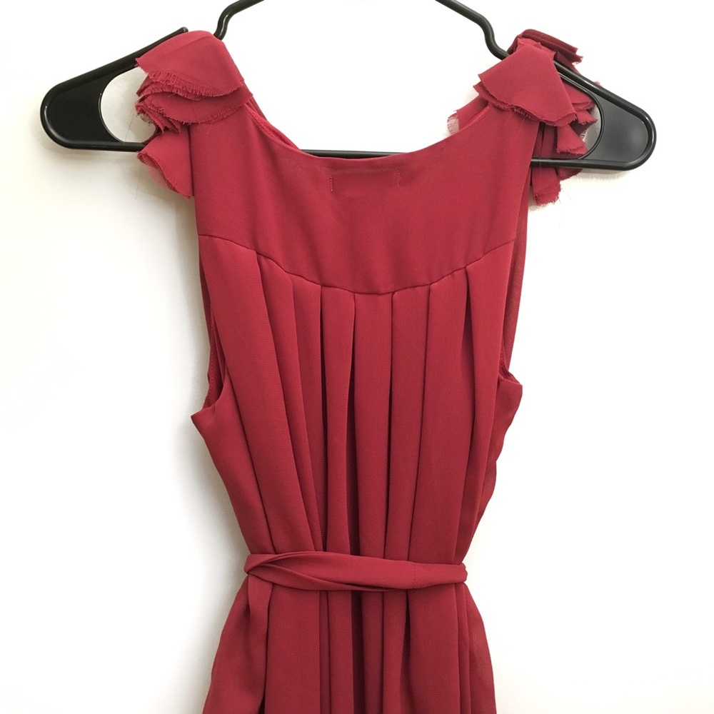 Vintage Cranberry/Mauve Dress